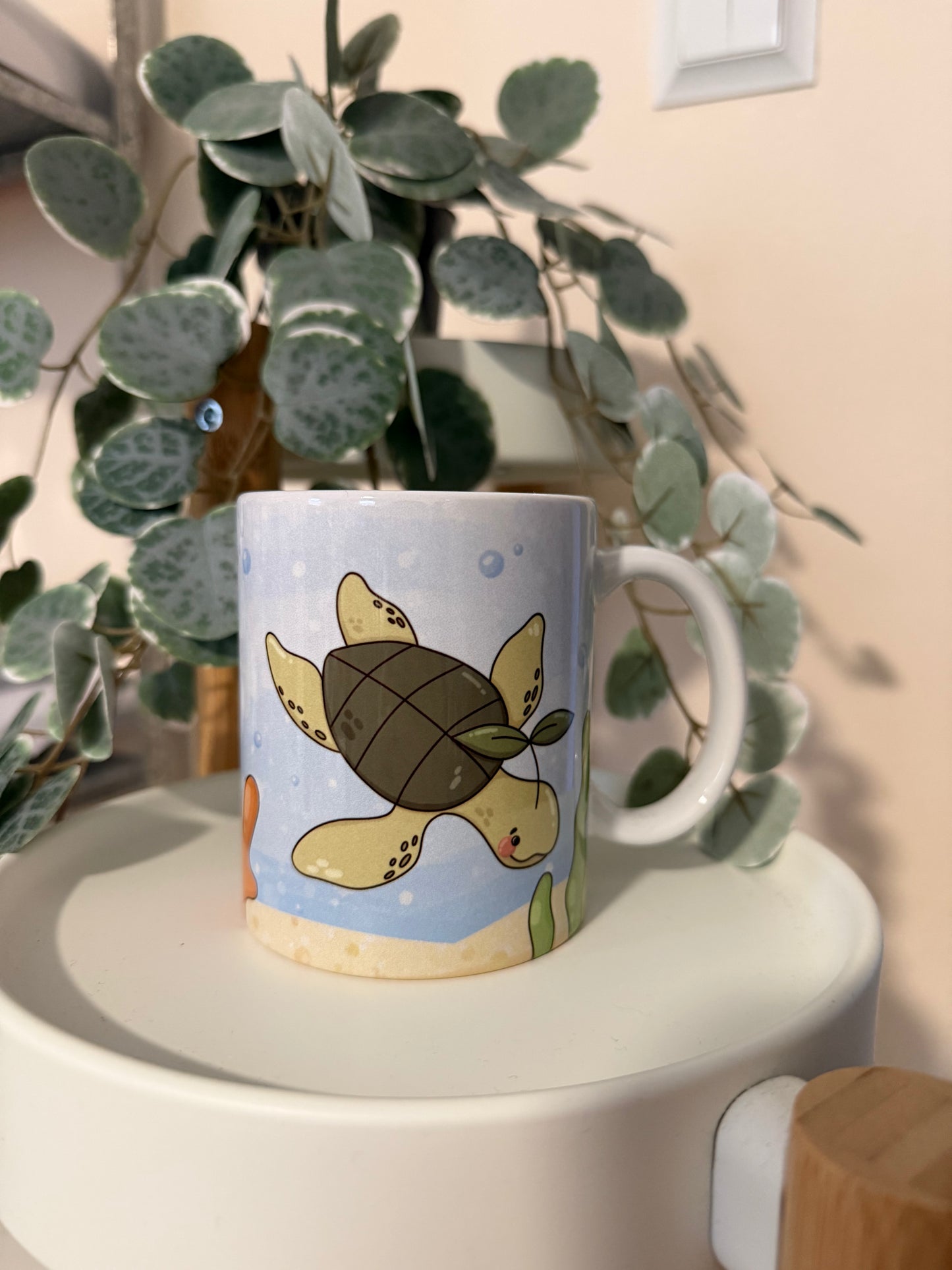 Tasse Schildkröte Meer