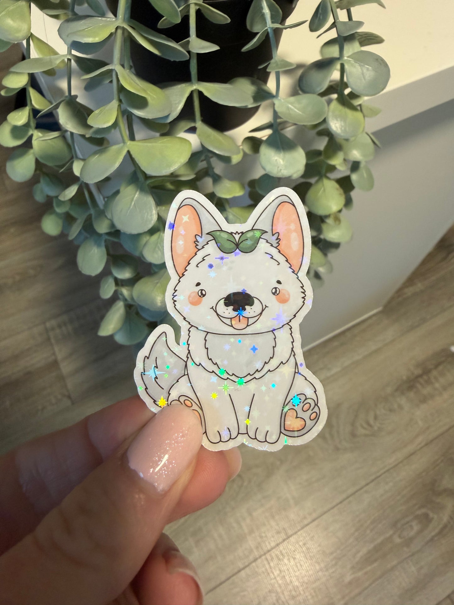 Sticker Schäferhund Lesezeichen