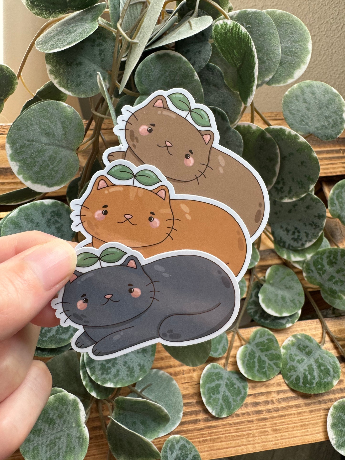 Kawaii Sticker Katze cute Laptop Aufkleber