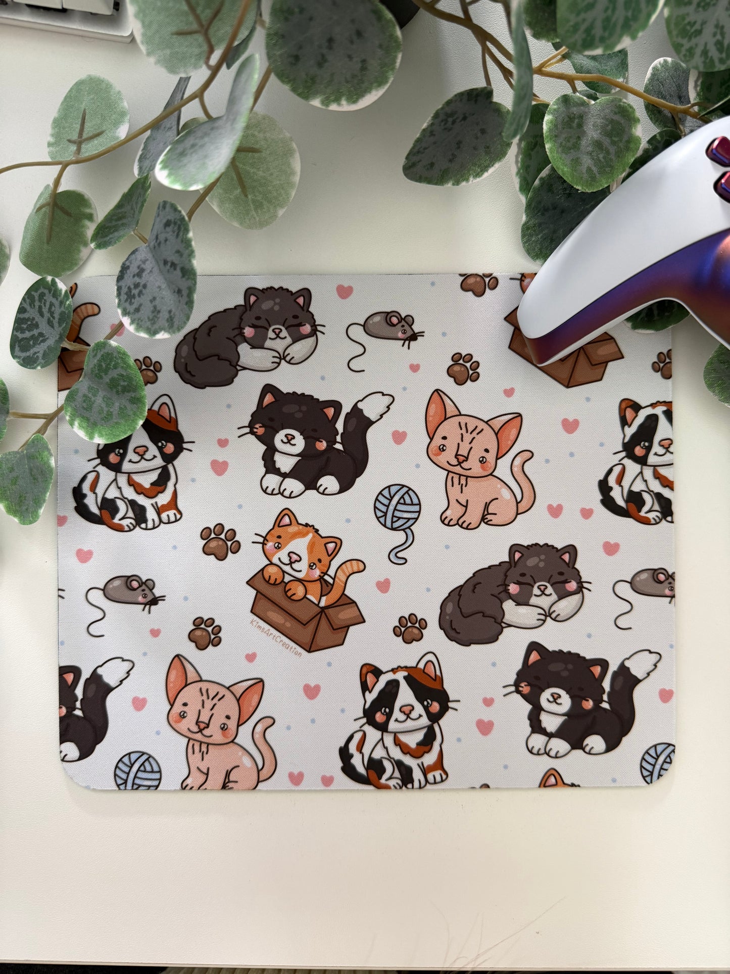 Mauspad Katze kawaii