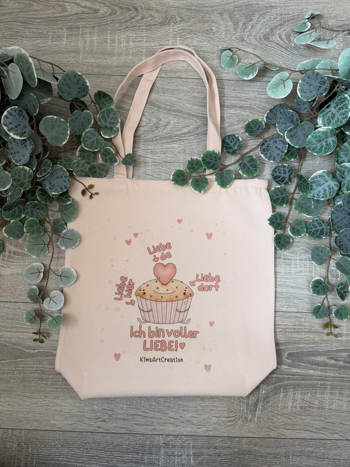 Tasche schmal Muffin Selbstliebe kawaii