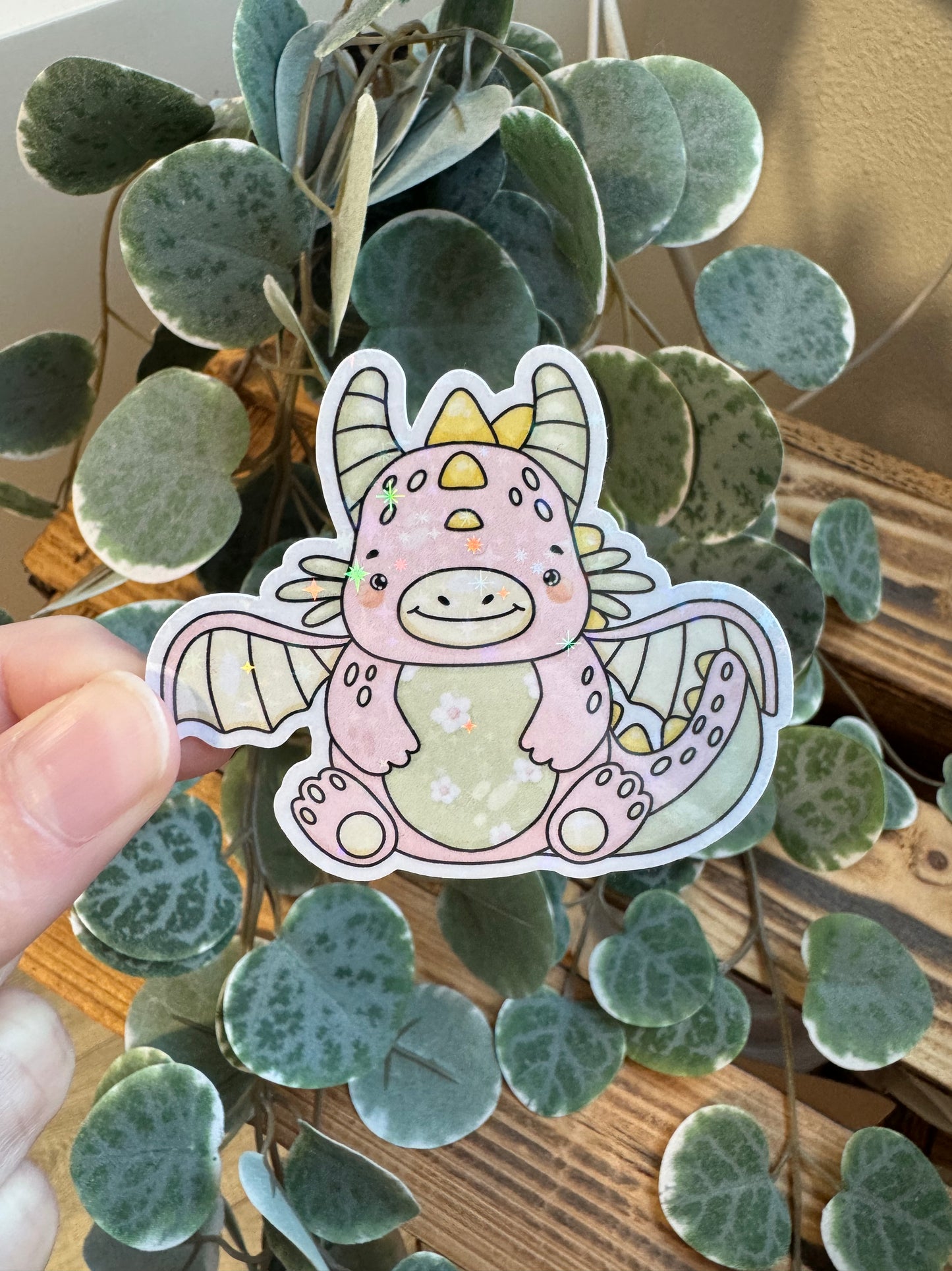 Kawaii Sticker Drache cute Laptop Aufkleber