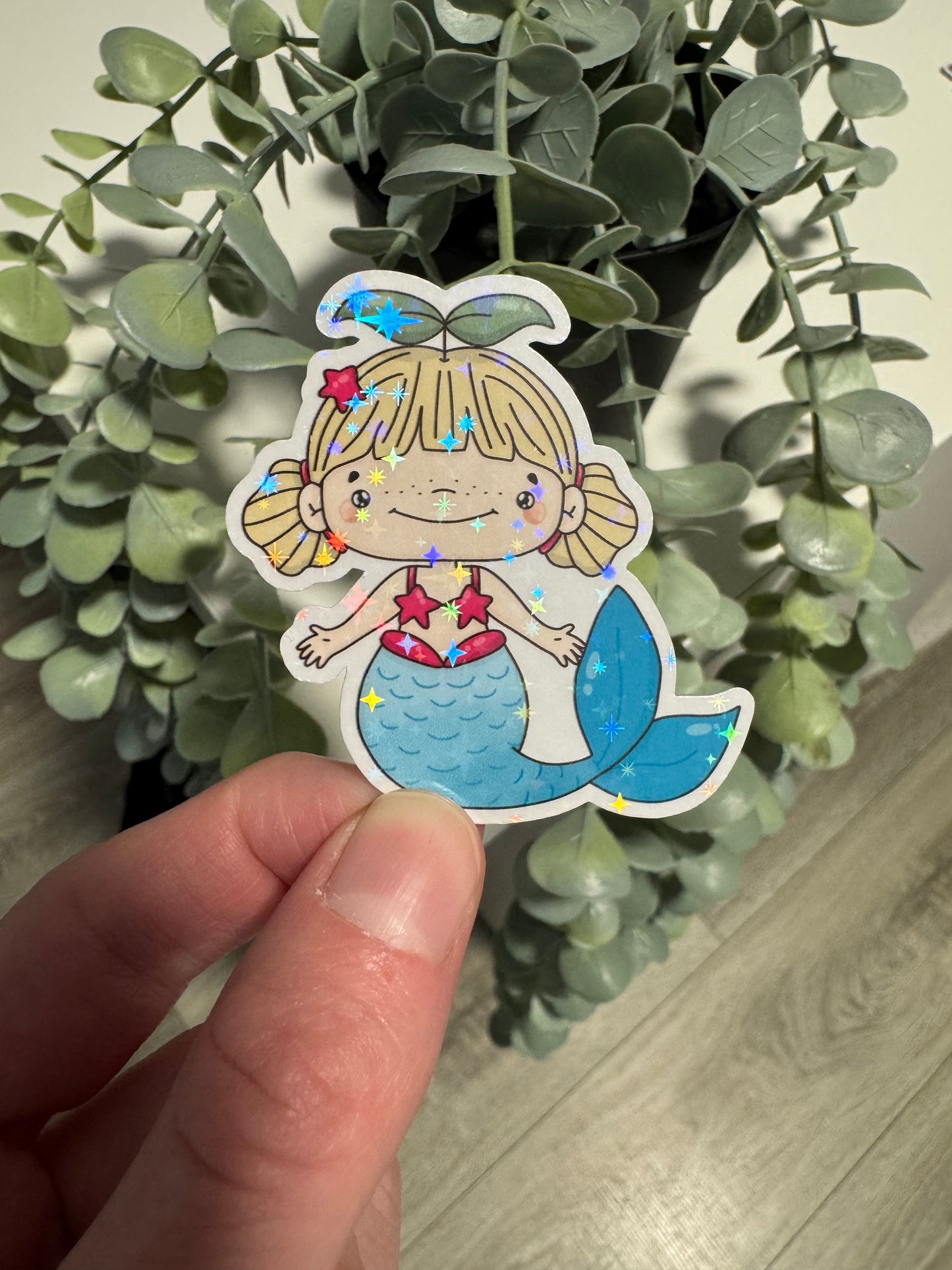 Meerjungfrau Sticker kawaii