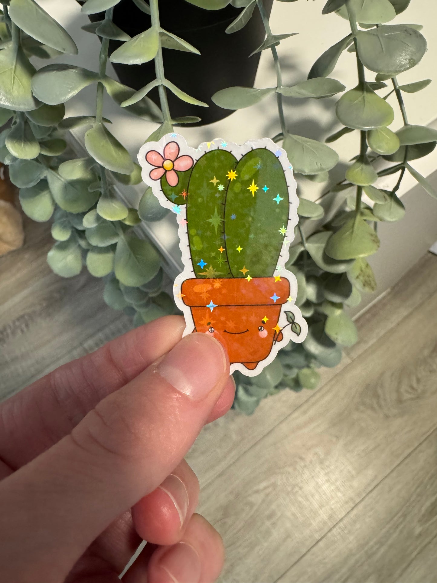 Pflanzen Sticker kawaii