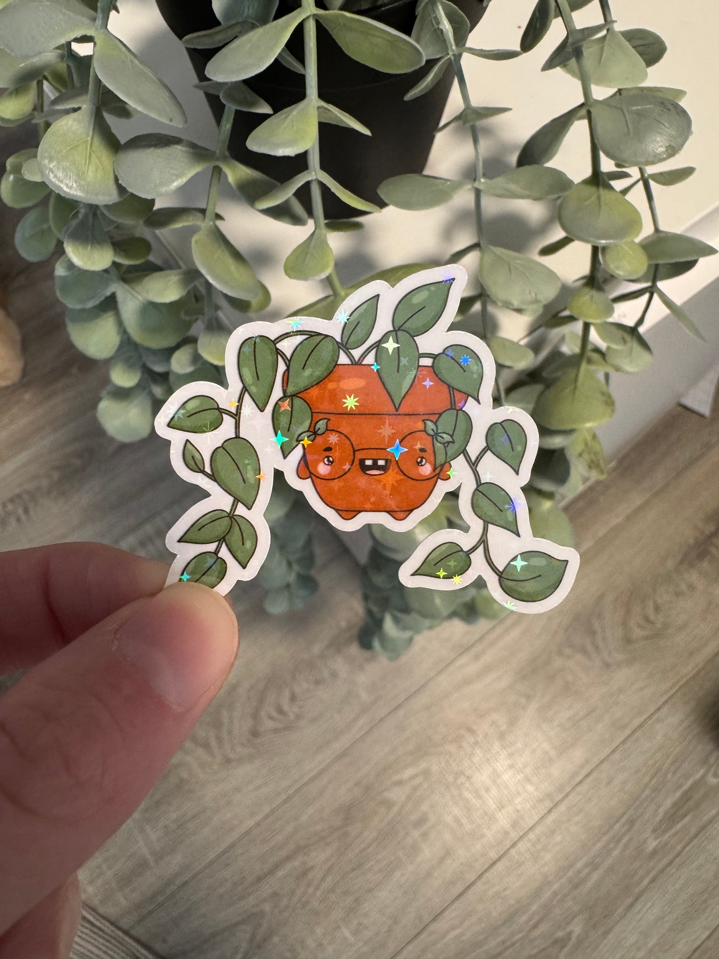 Pflanzen Sticker kawaii