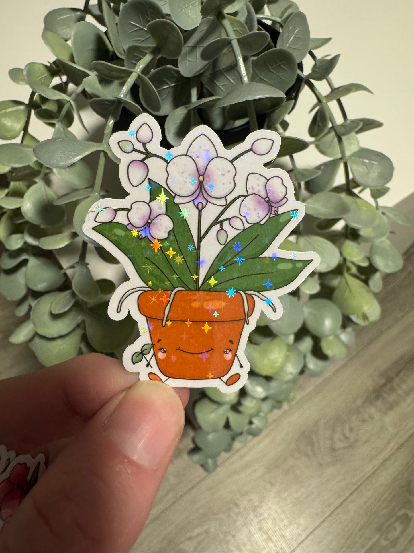 Orchidee Sticker kawaii