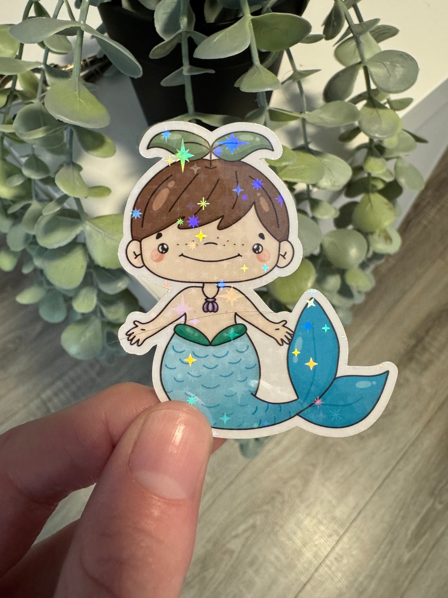 Meerjungfrau Sticker kawaii