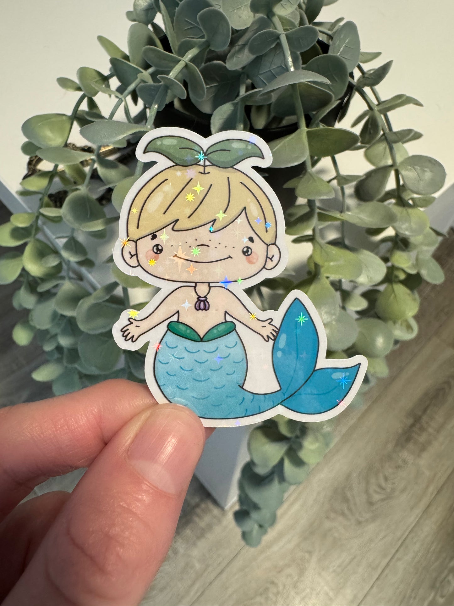 Meerjungfrau Sticker kawaii