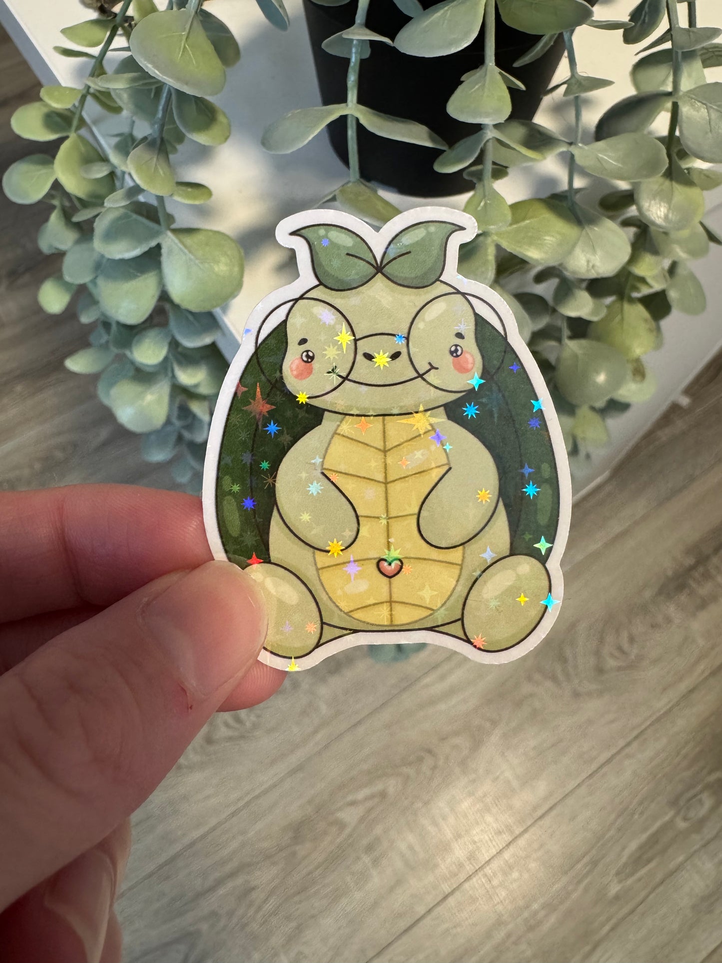 Sticker Schildkröte kawaii