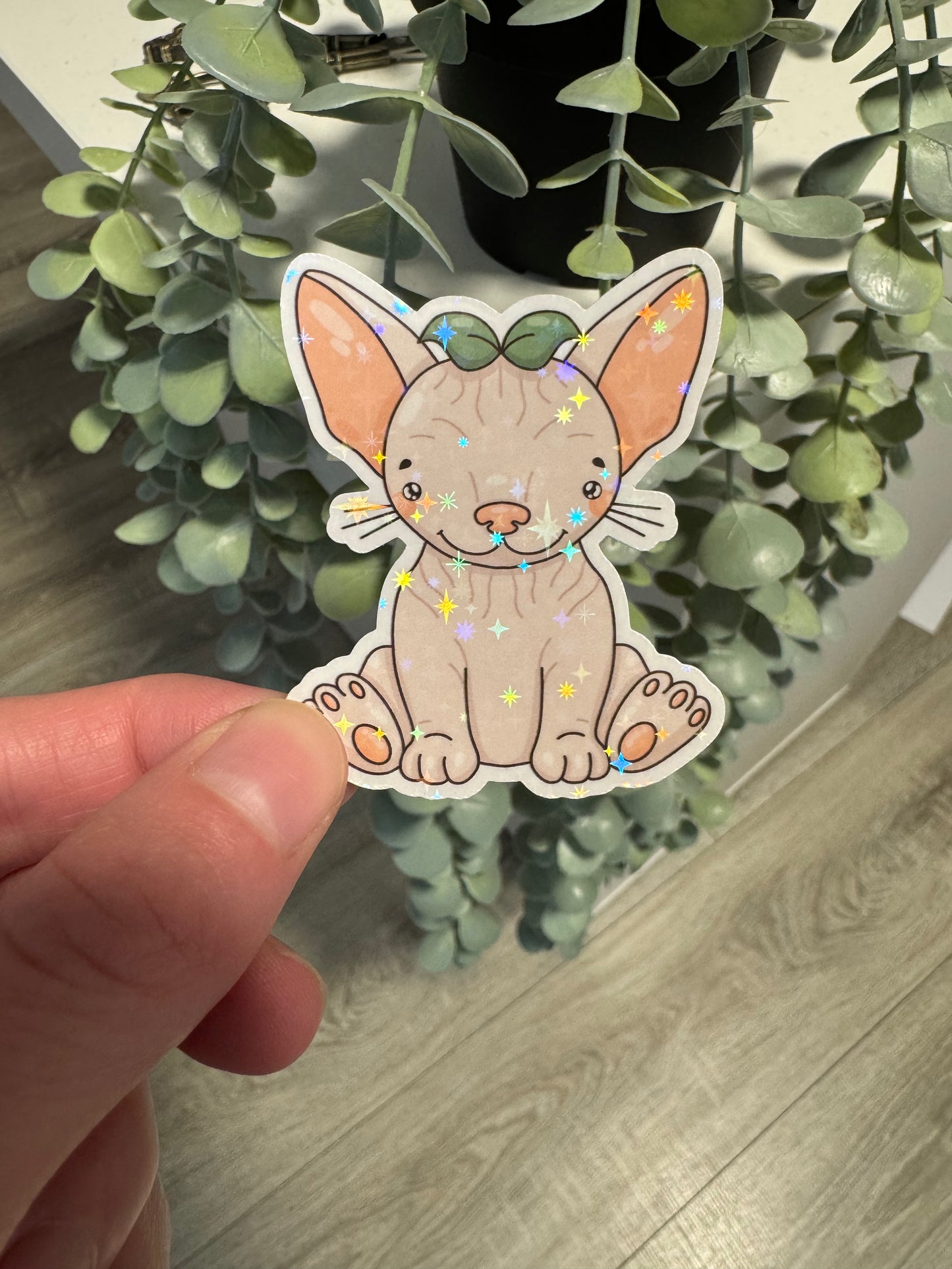 Sticker Nacktkatze kawaii Nala & Simba