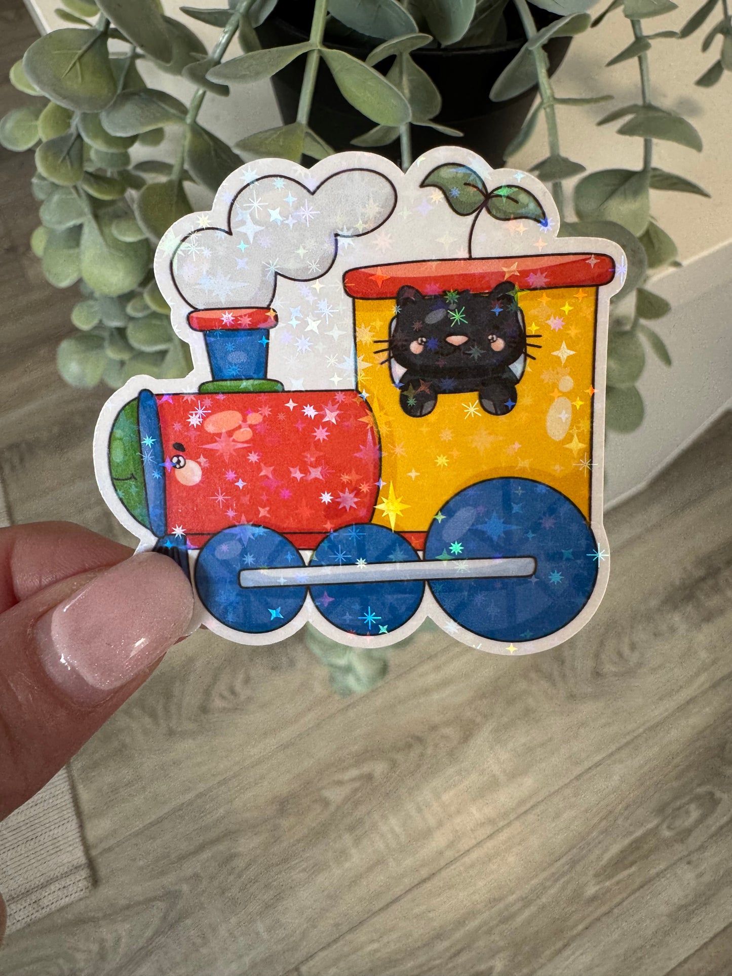 Sticker Zug kawaii