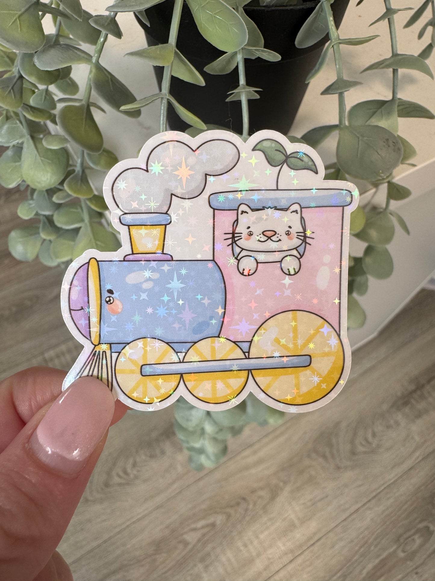 Sticker Zug kawaii