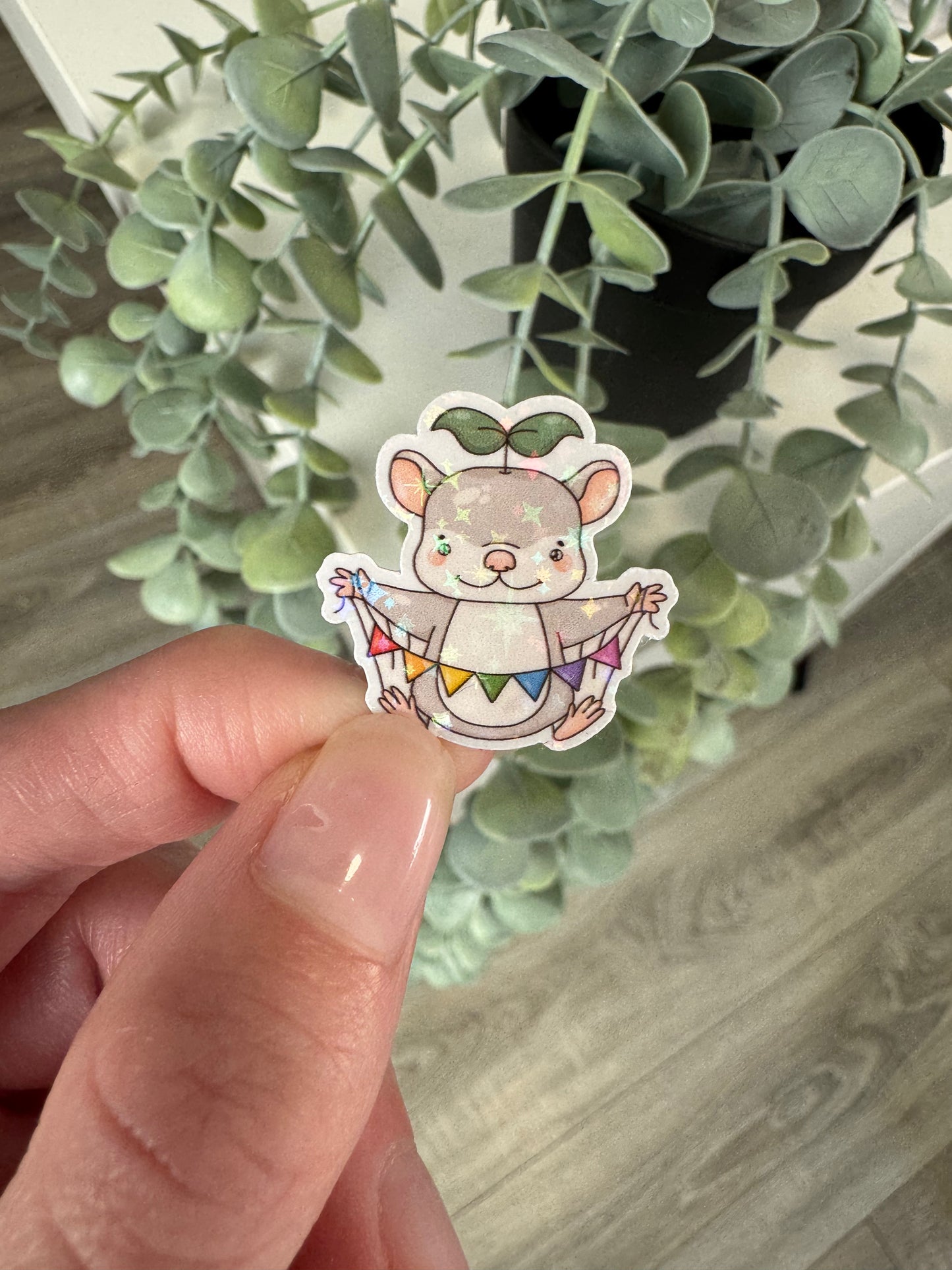 Sticker Flughörnchen kawaii