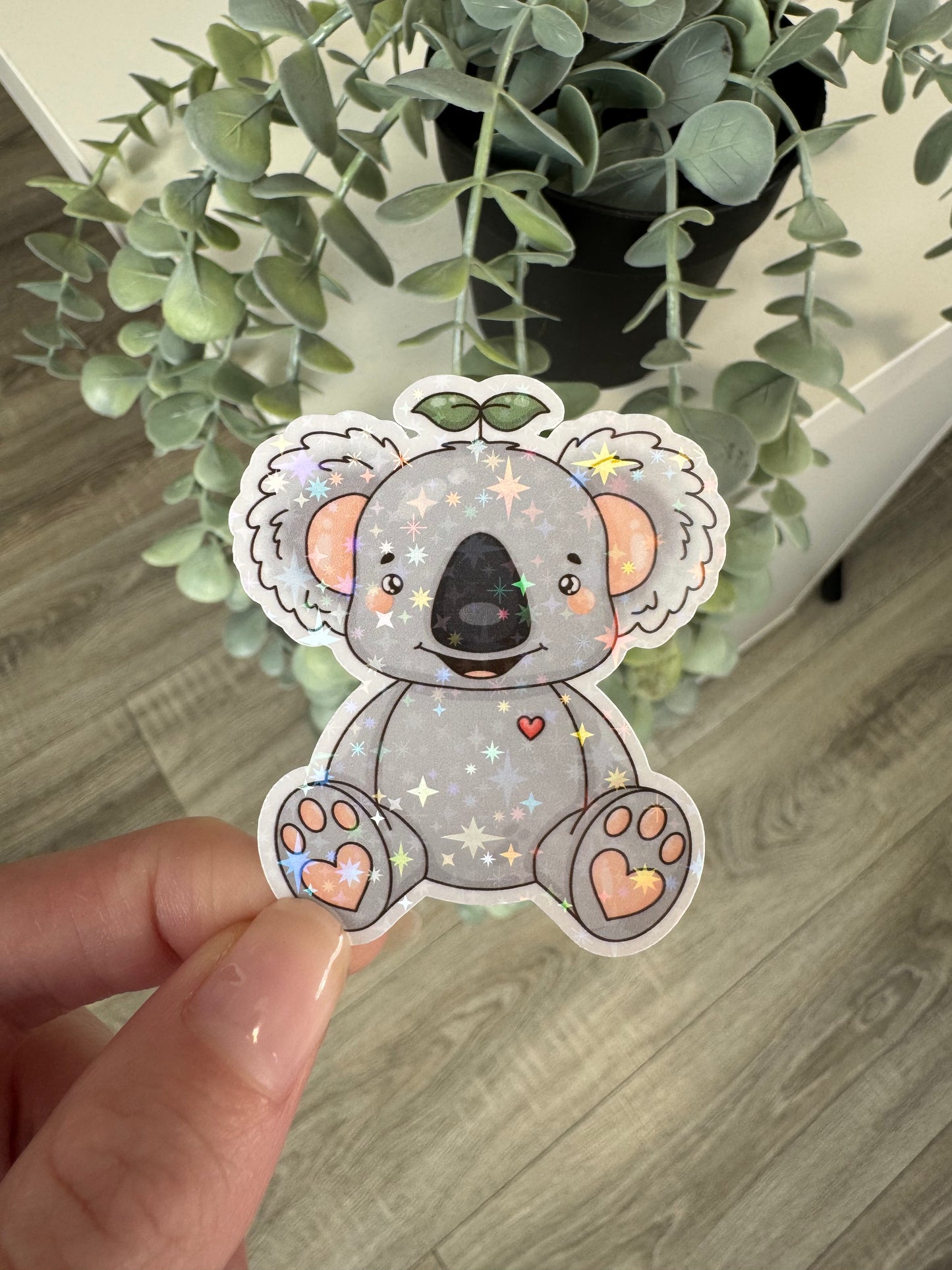 Sticker Koala kawaii Herzensmensch