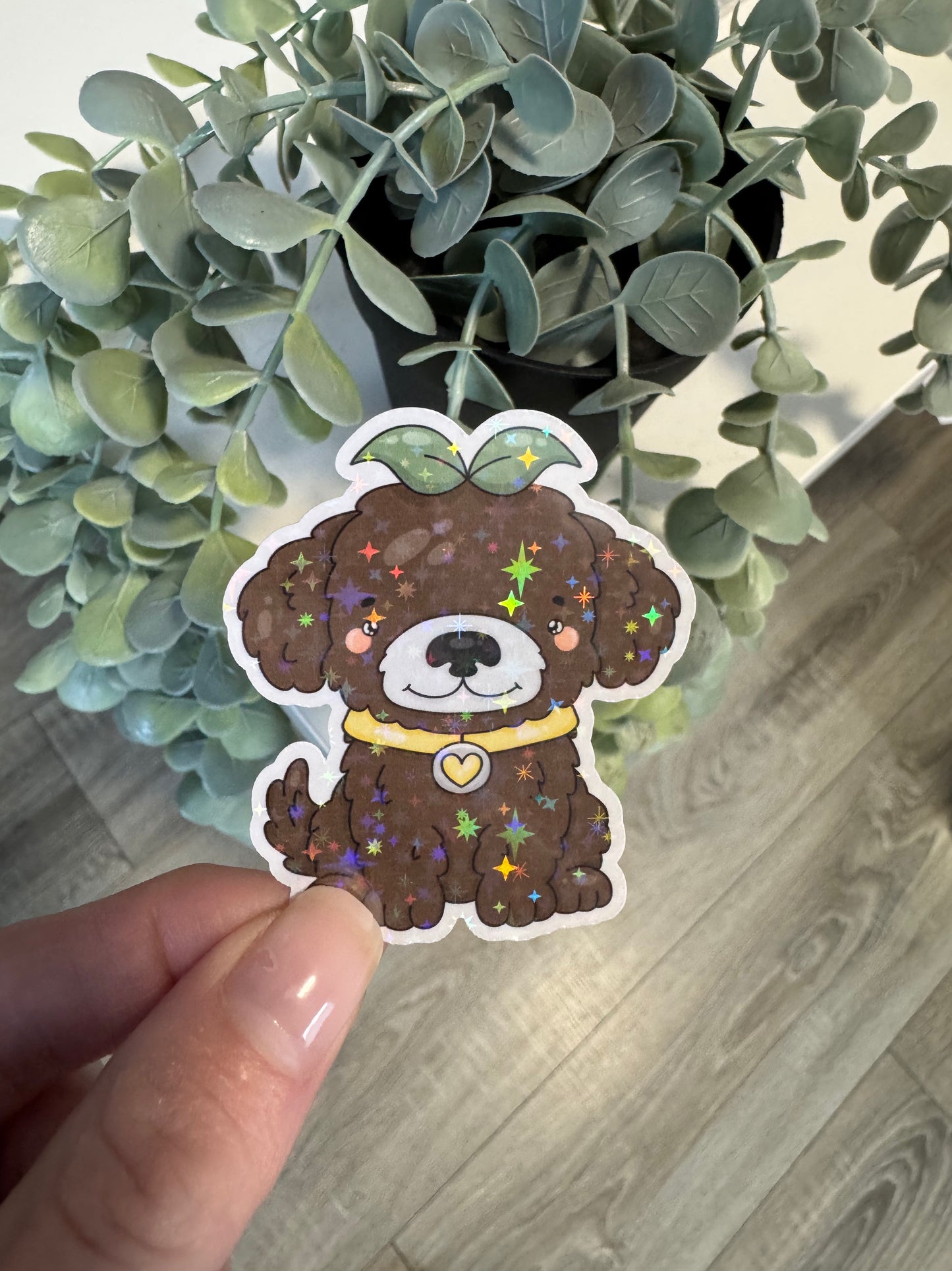 Sticker Maltipoo Hund kawaii