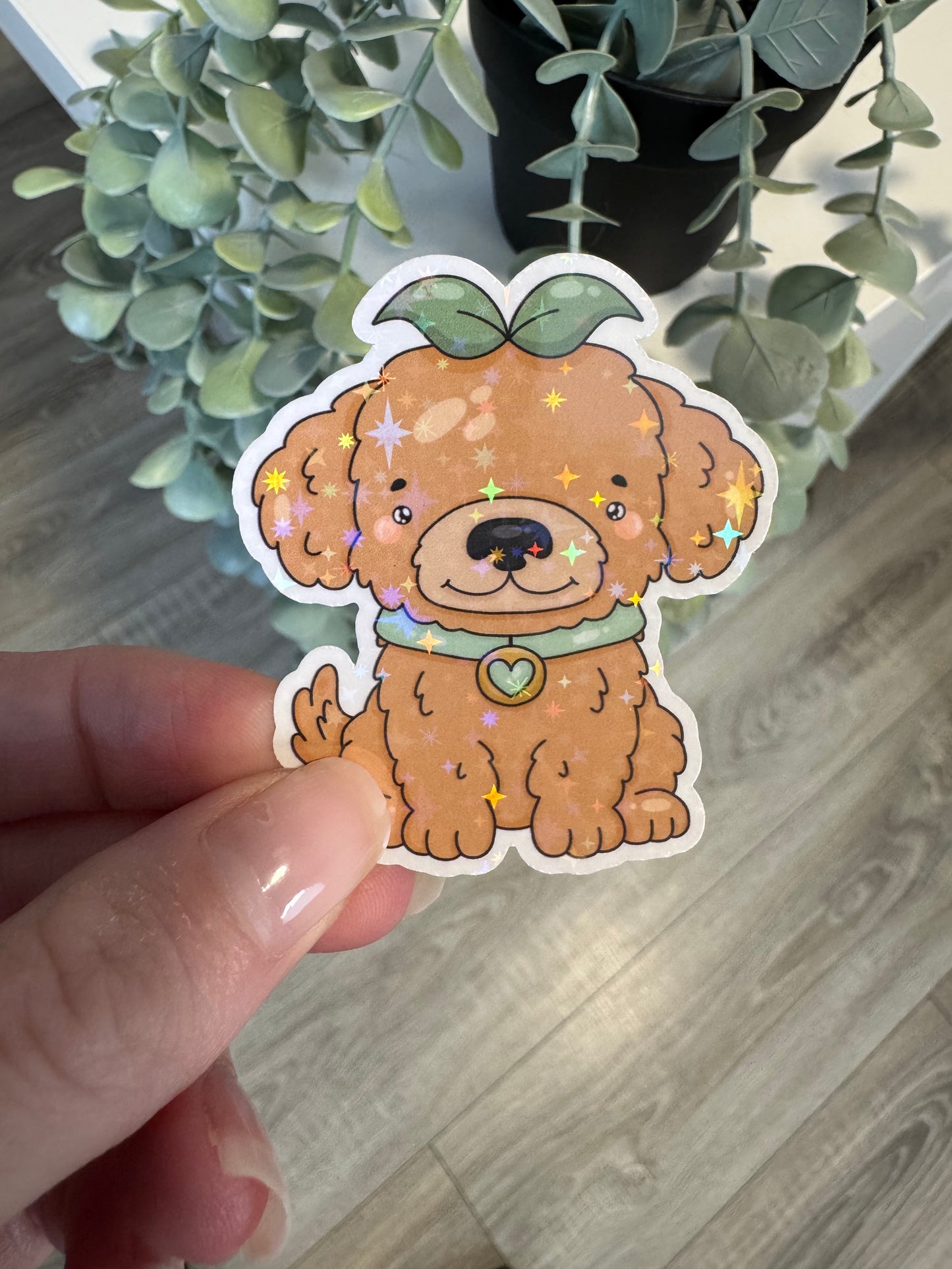 Sticker Maltipoo Hund kawaii
