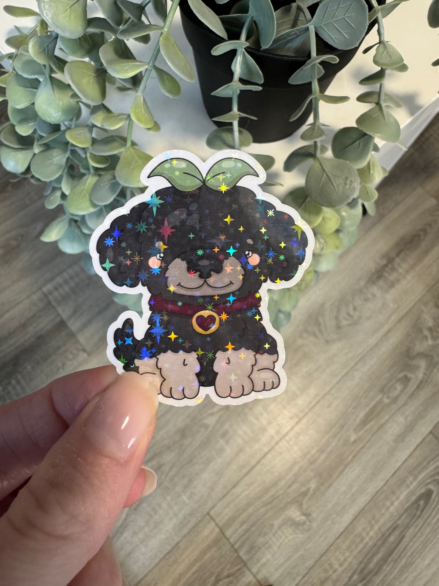 Sticker Maltipoo Hund kawaii