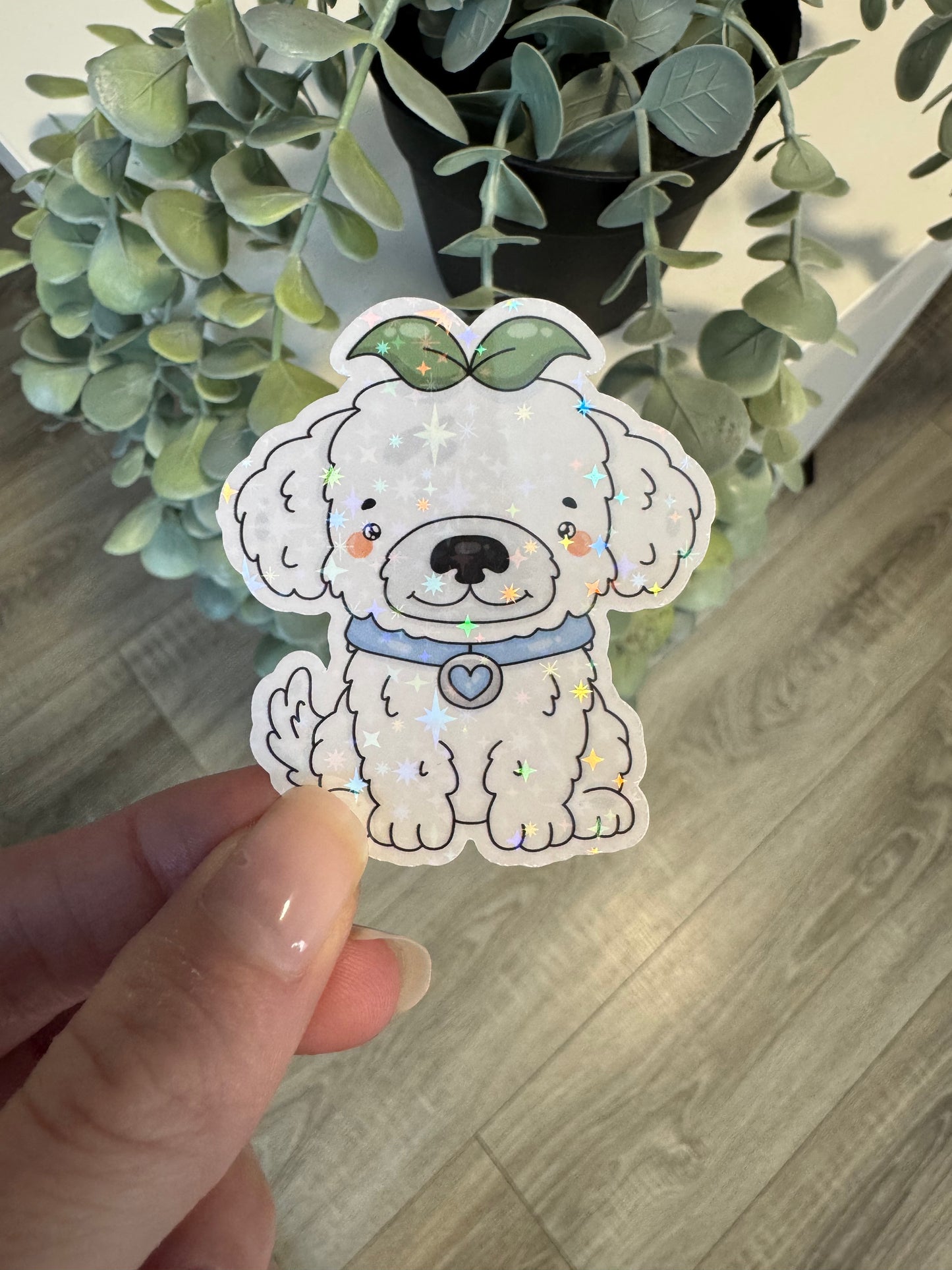 Sticker Maltipoo Hund kawaii