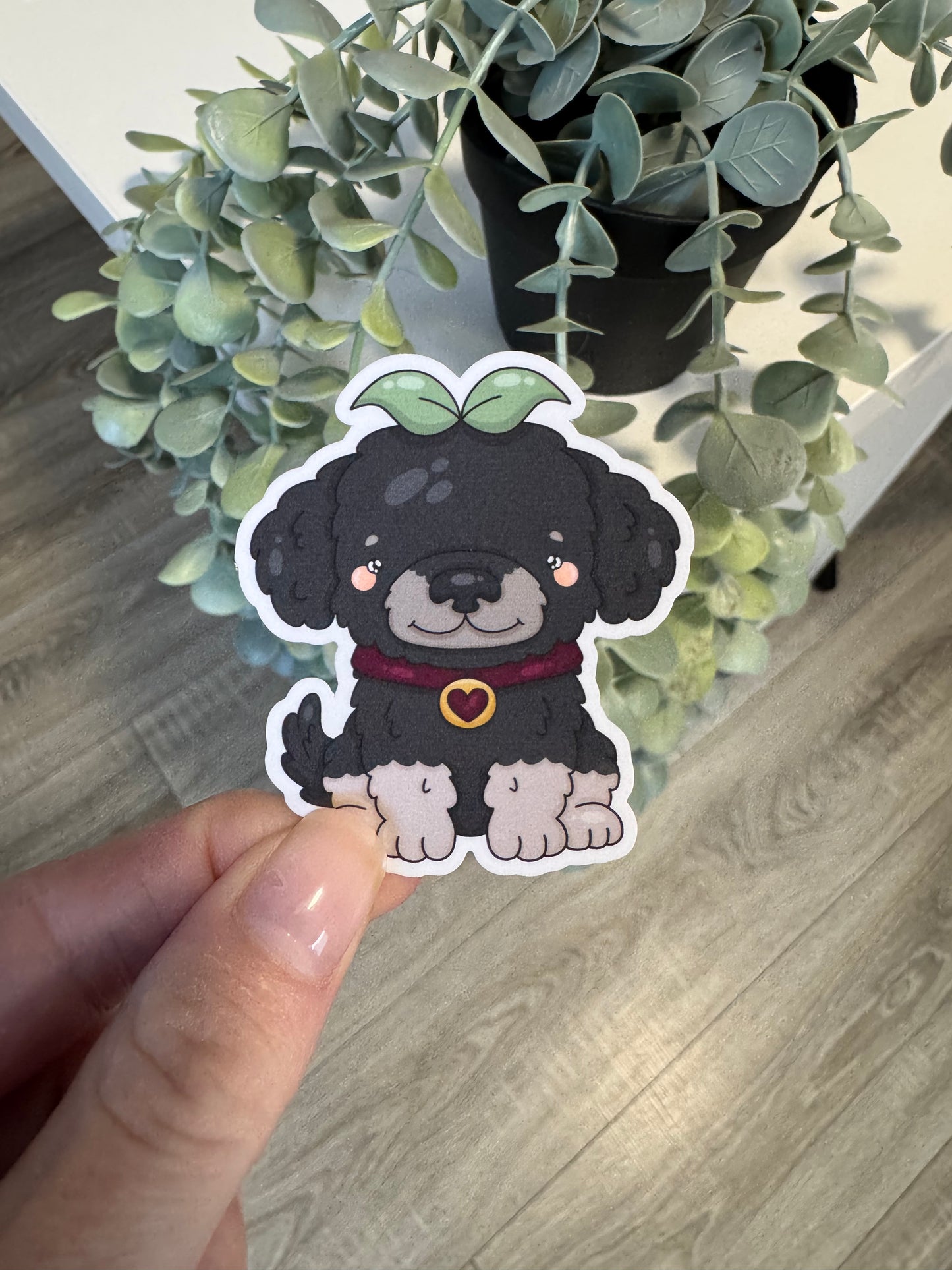 Sticker Maltipoo Hund kawaii