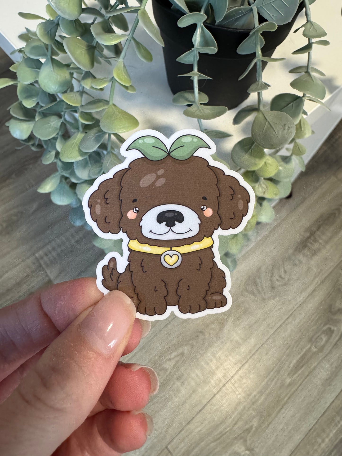 Sticker Maltipoo Hund kawaii
