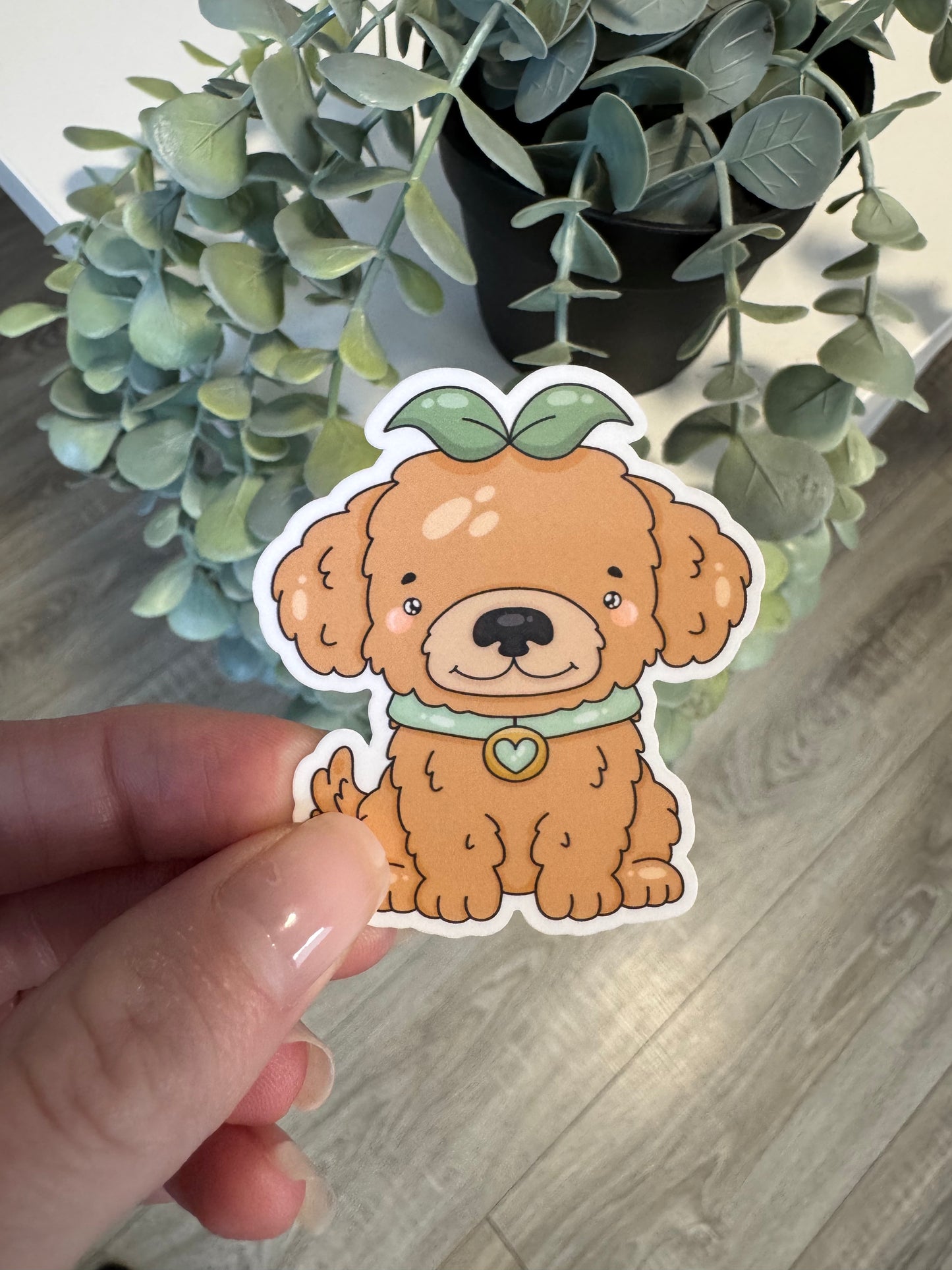 Sticker Maltipoo Hund kawaii