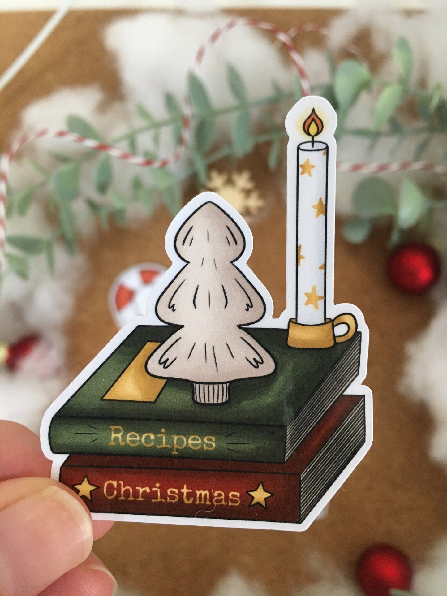 Sticker weihnachtliche Sticker