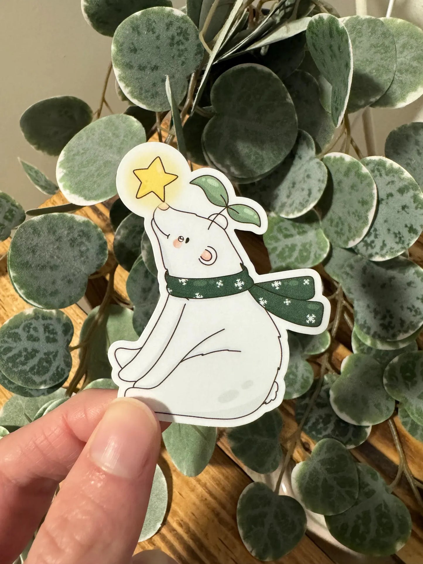 Sticker Eisbär seitlich