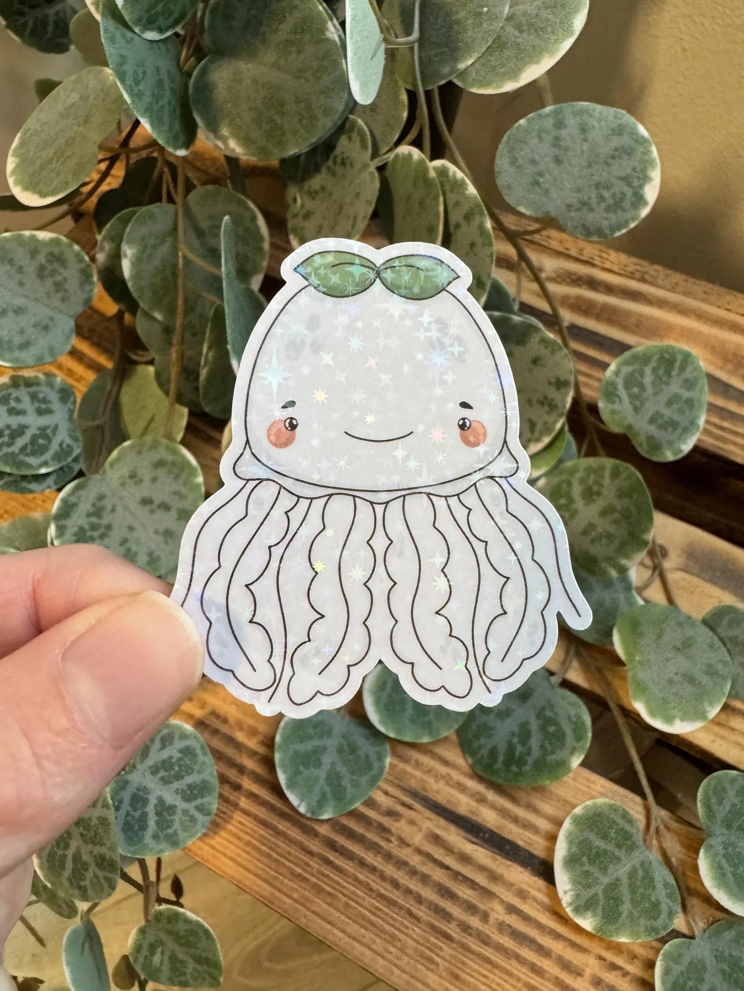 Sticker Halloween Qualle kawaii
