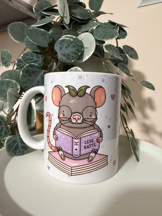 Tasse Leseratte