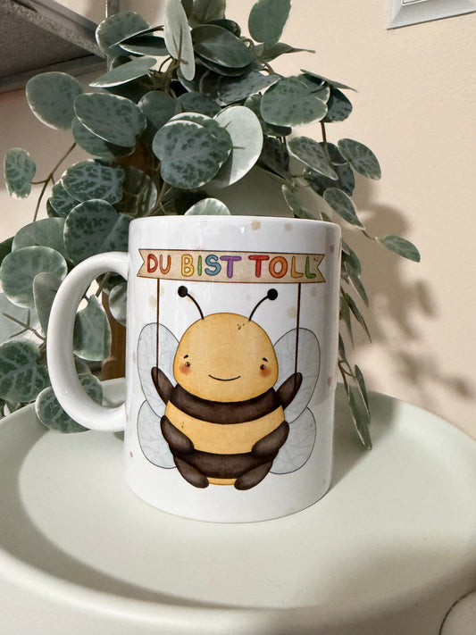 Tasse Biene toll