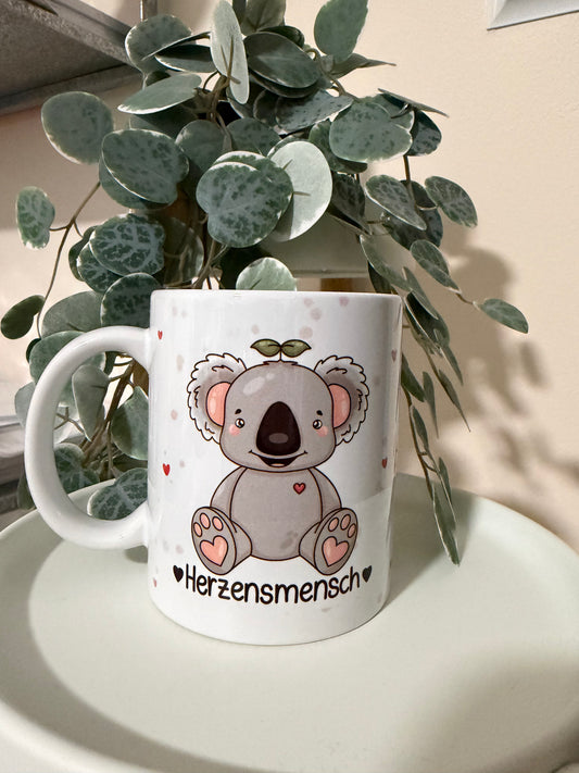 Tasse Koala Herzensmensch