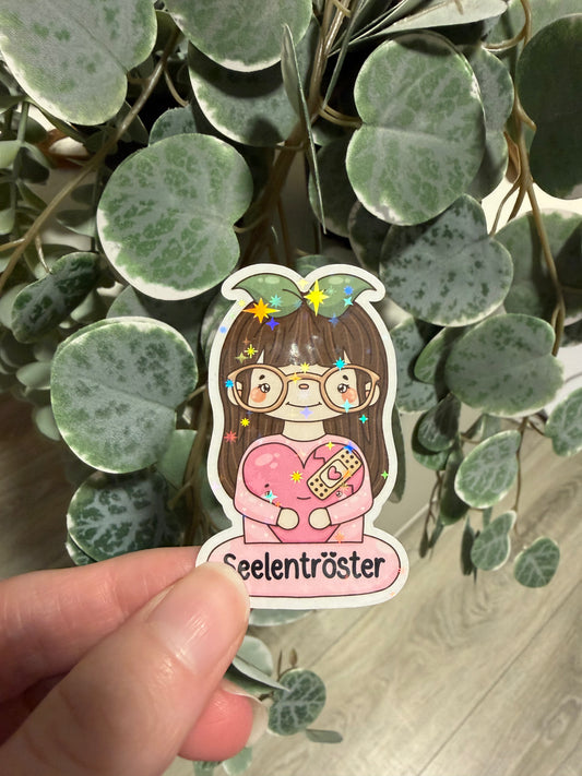 Sticker Seelentröster kawaii