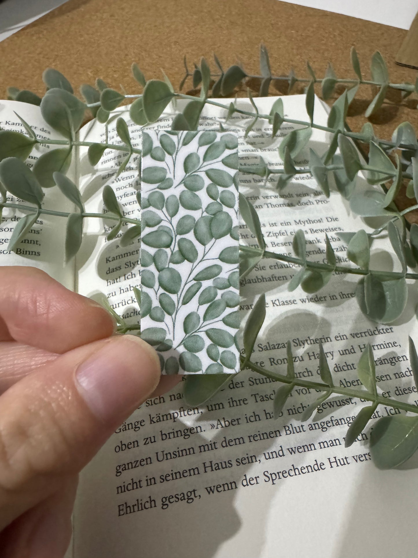 Magnetisches Lesezeichen Set Grün Buchliebhaber Geschenk Buch