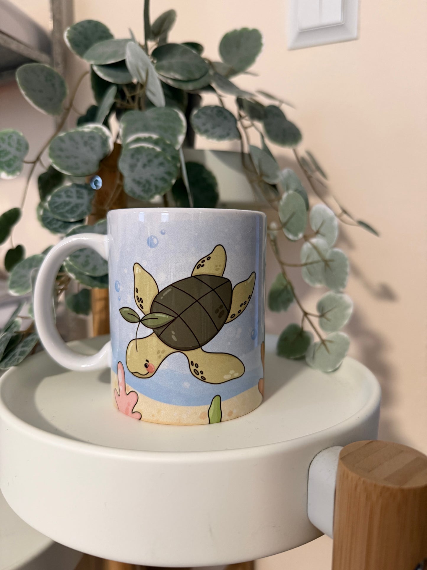 Tasse Schildkröte Meer