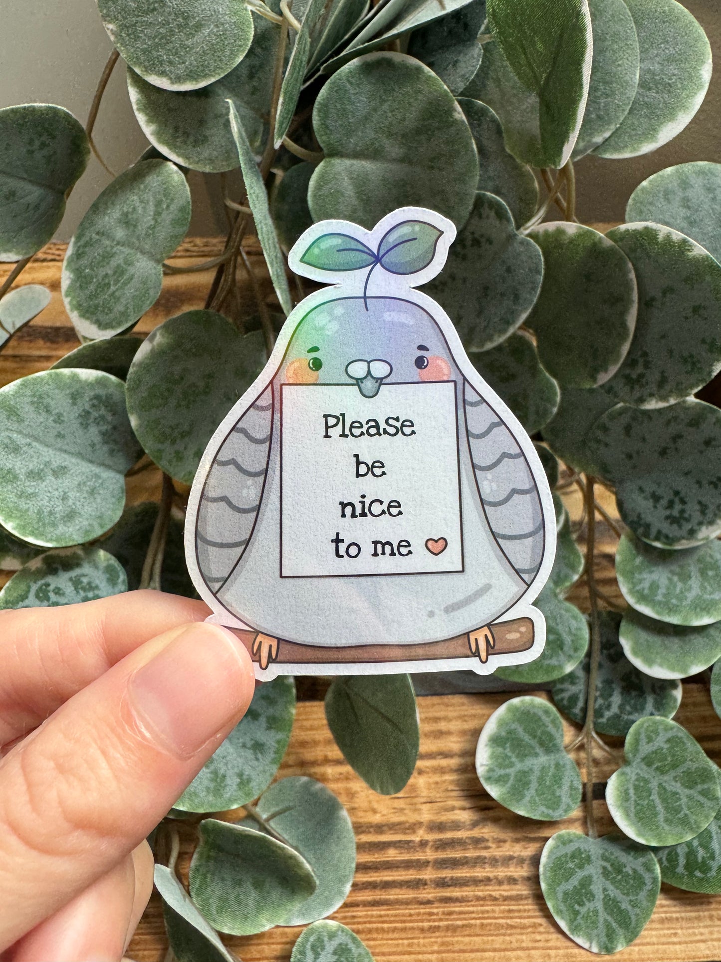 Kawaii Sticker Taube Laptop Sticker