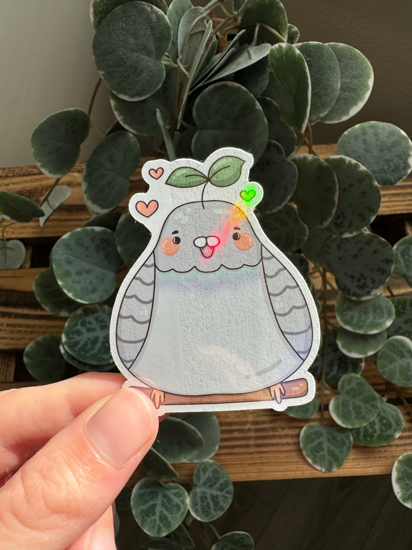 Kawaii Sticker Taube Laptop Sticker