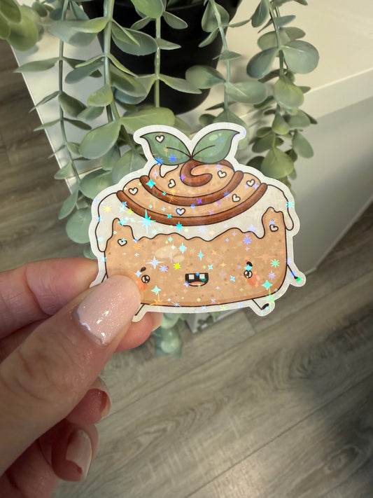 Sticker Zimtschnecke Lesezeichen