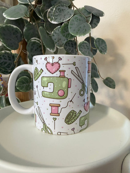 Tasse Nähen Nähmaschine Geschenk