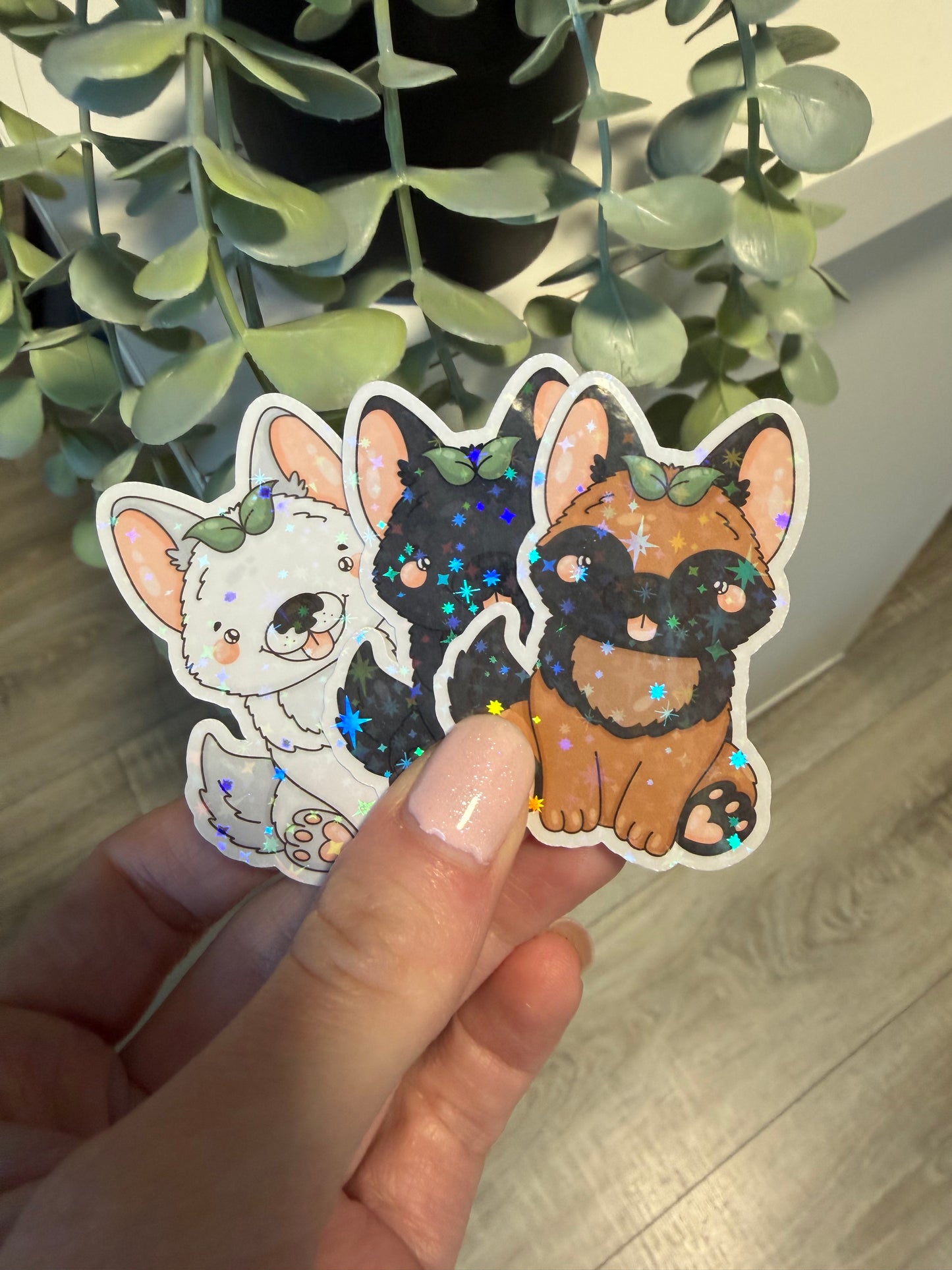 Sticker Schäferhund Lesezeichen