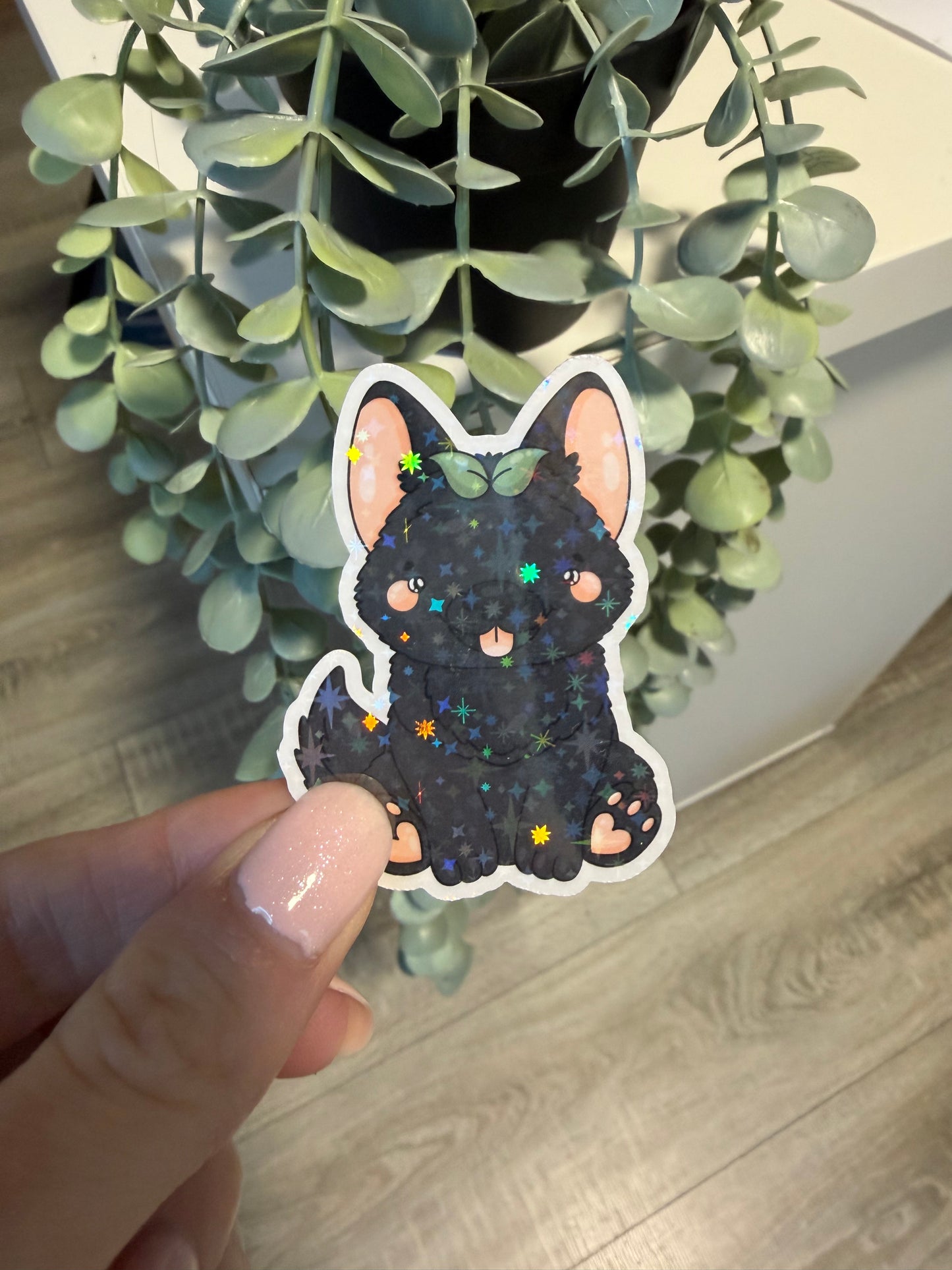 Sticker Schäferhund Lesezeichen