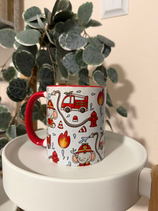 Tasse Feuerwehr Elefant