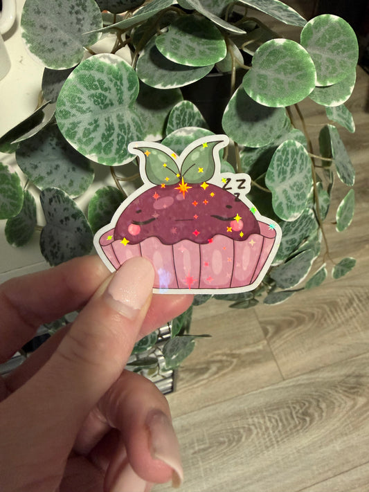 Sticker Valentinstag Praline beere Lesezeichen