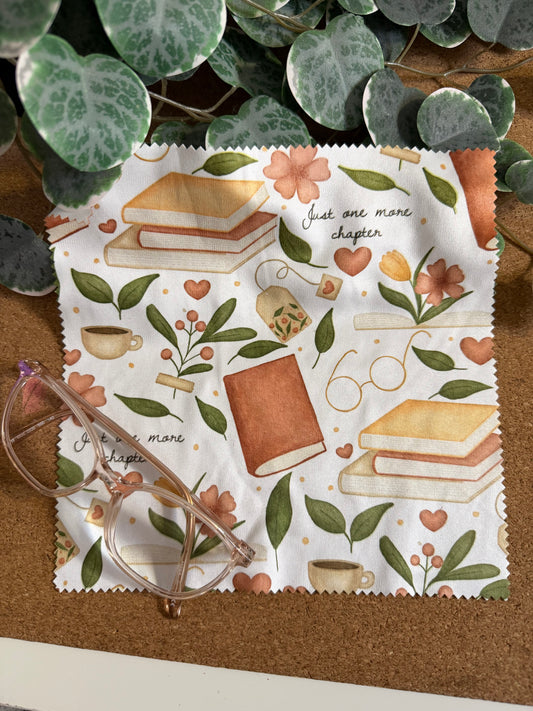 Brillenputztuch Bücher hochwertig