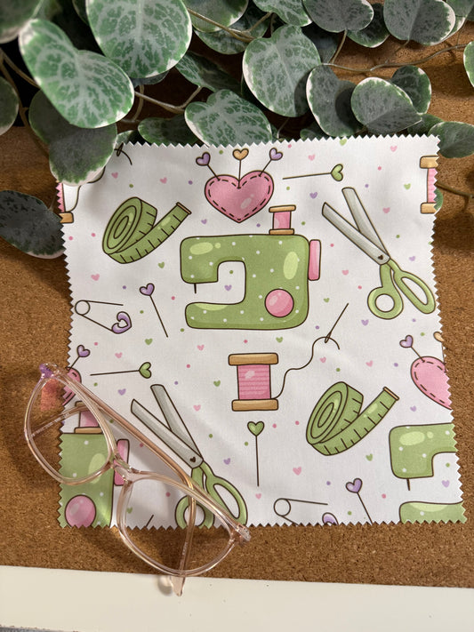 Brillenputztuch Nähen hochwertig