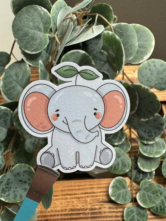 Kawaii Sticker Elefant cute Laptop Aufkleber