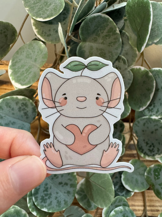 Kawaii Sticker Maus cute Laptop Aufkleber