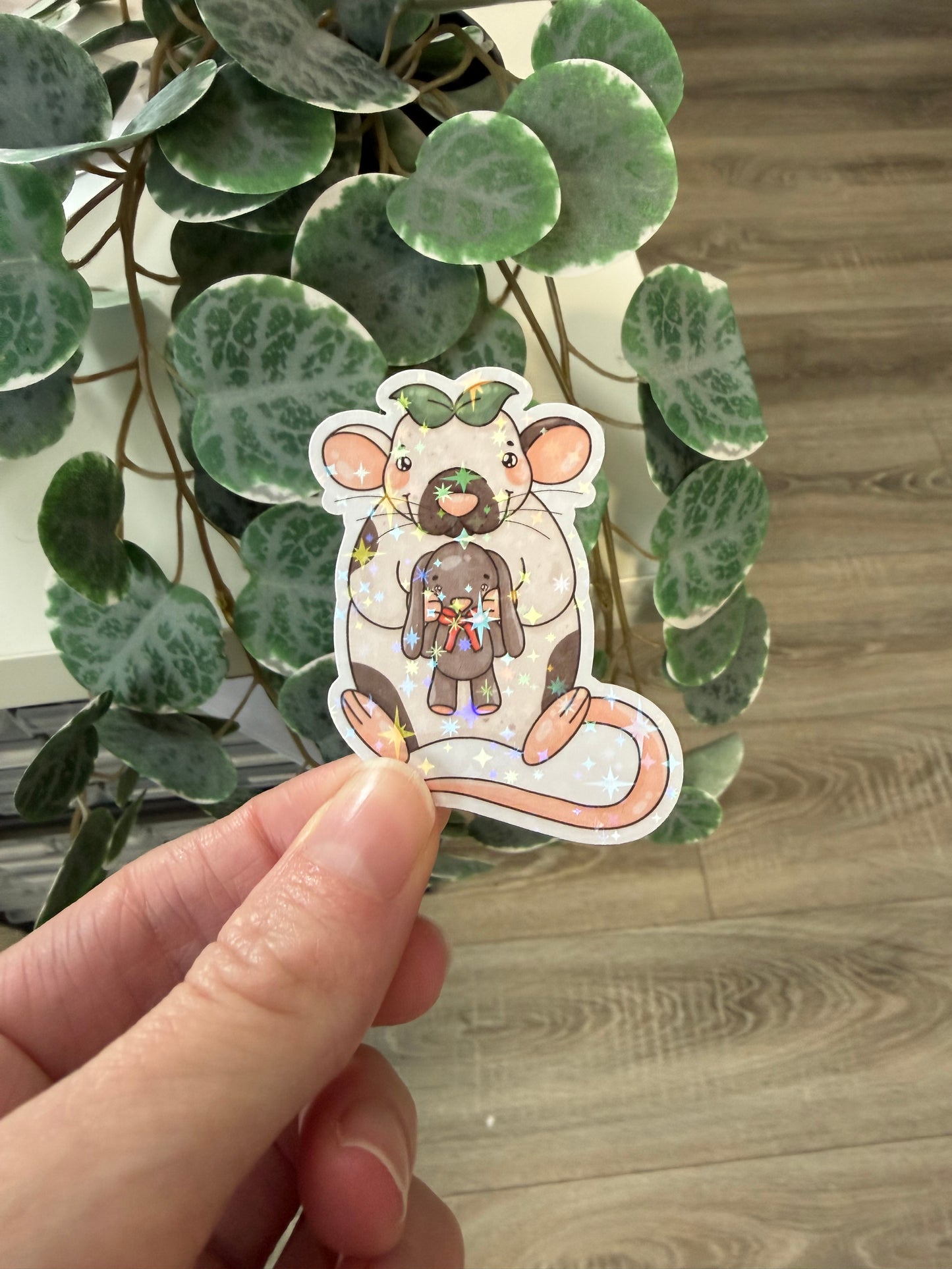 Sticker Ratte kawaii