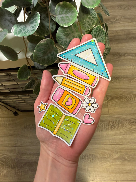 Sticker Schule Lehrer Set