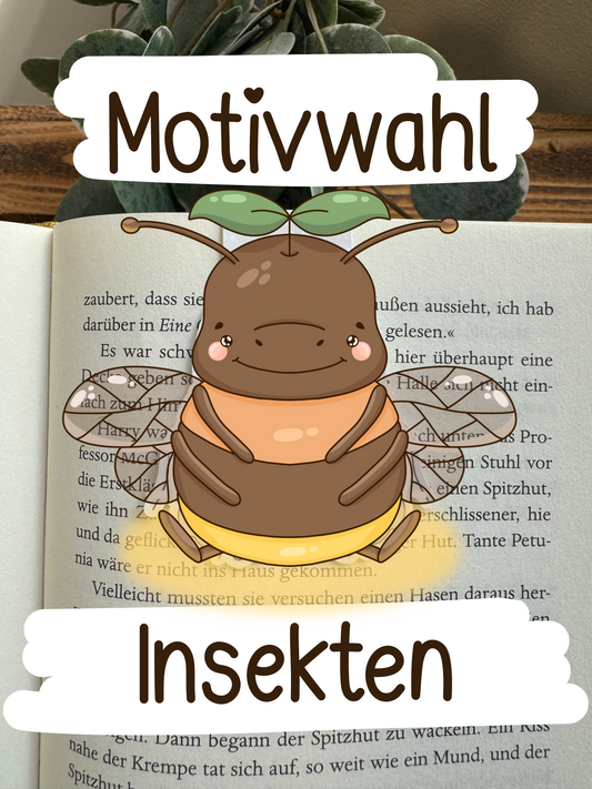 Magnetisches Lesezeichen Insekten