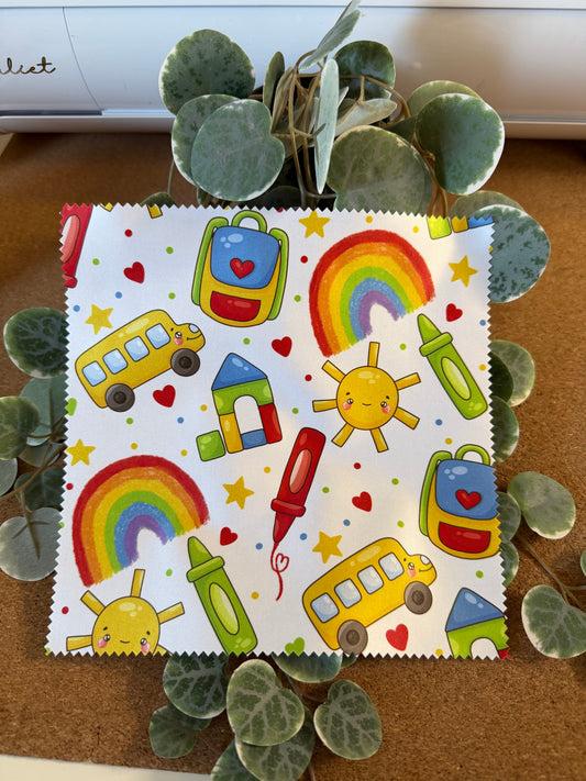 Brillenputztuch Erzieher Kindergarten hochwertig
